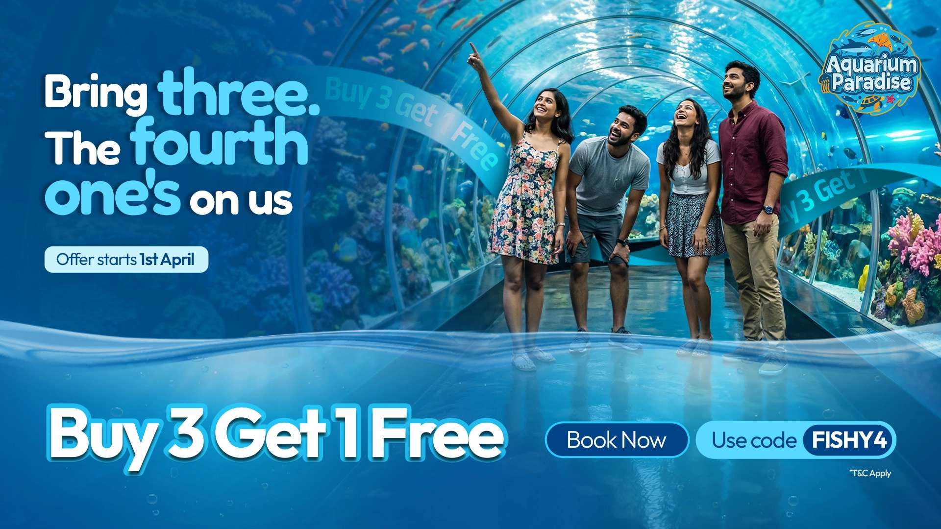 FISHY4 – Buy 3 Get 1 Free Offer